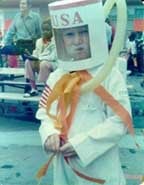 Halloween, 1974. Guess that astronaut thing didn't quite work out for me!