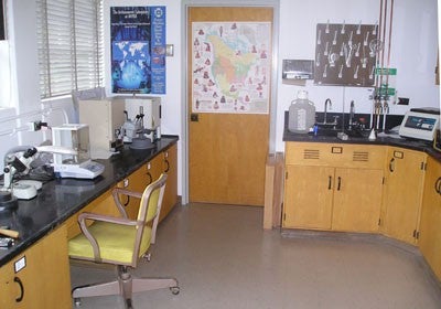Sample Processing and Analysis Area 